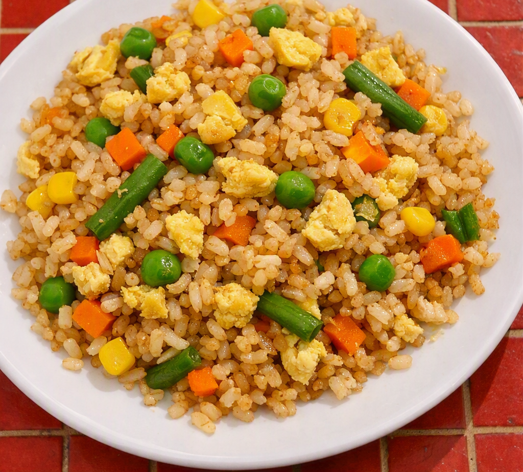 Microwave Fried Rice